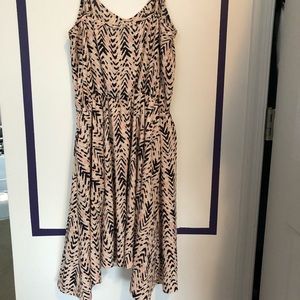 Tulip Hem Fun Patterned Dress